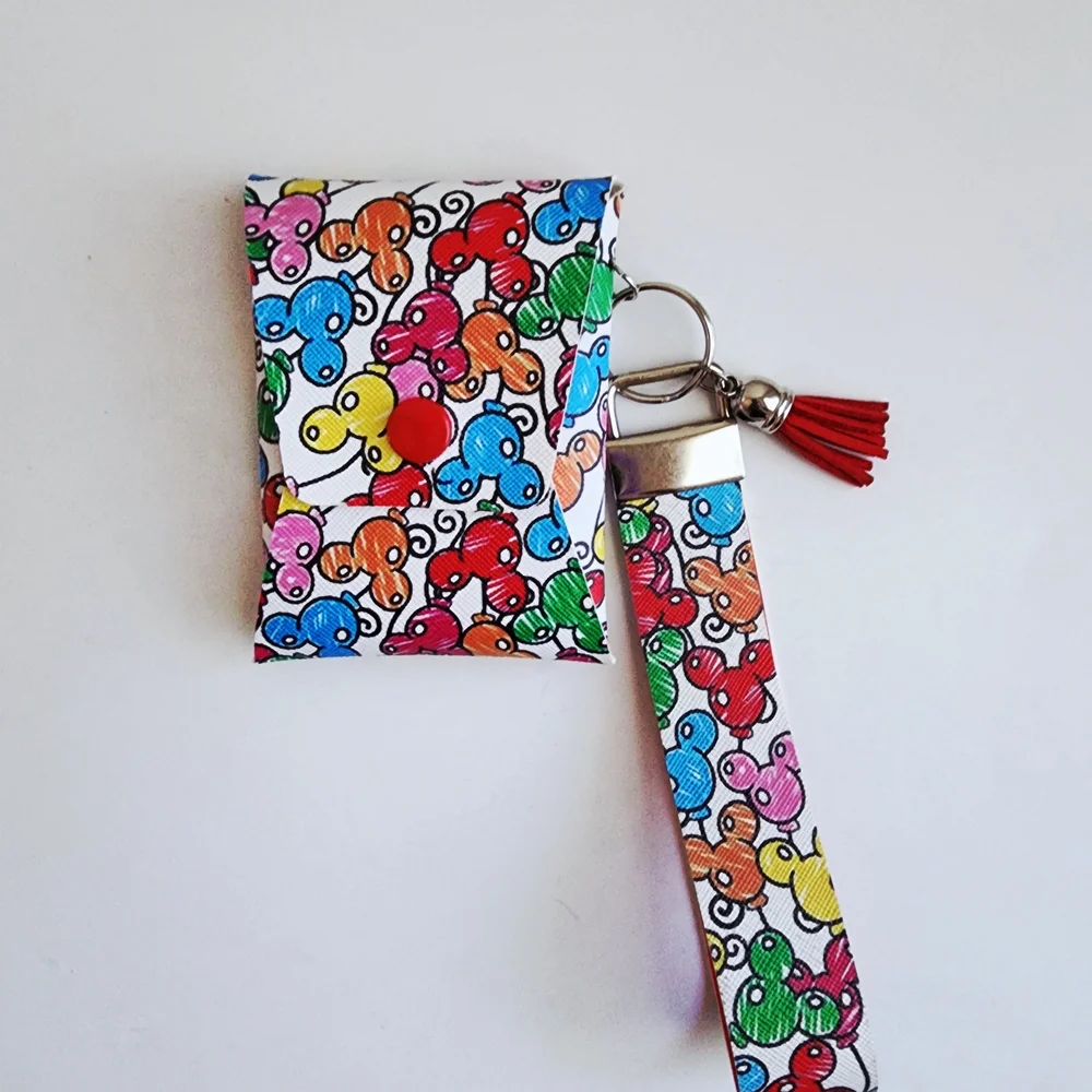 Colorful Balloons Wristlet Wallet
